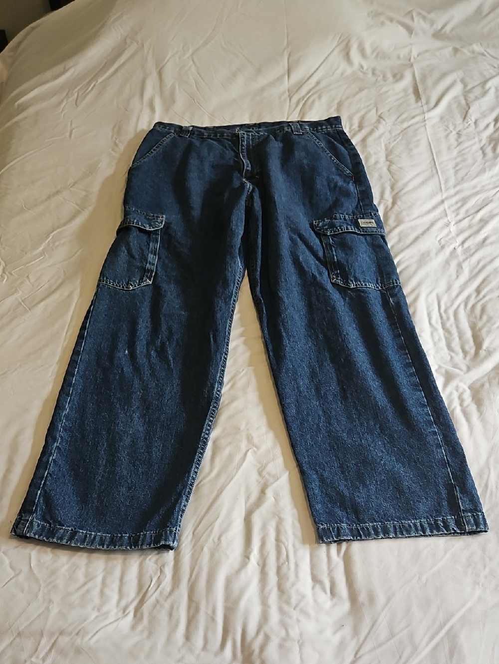 Wrangler Hero Orginals Cargo Jeans 34x30 Mens